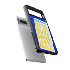 oat milk back phone cover | glass case for google pixel 7 pro