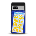 oat milk back phone cover | glass case for Google Pixel 7