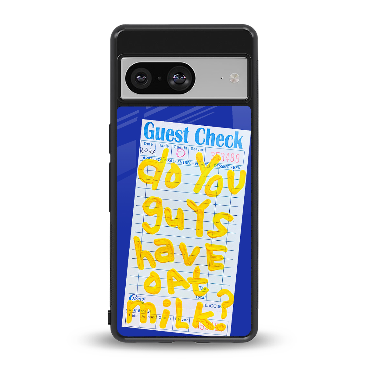 oat milk back phone cover | glass case for Google Pixel 8