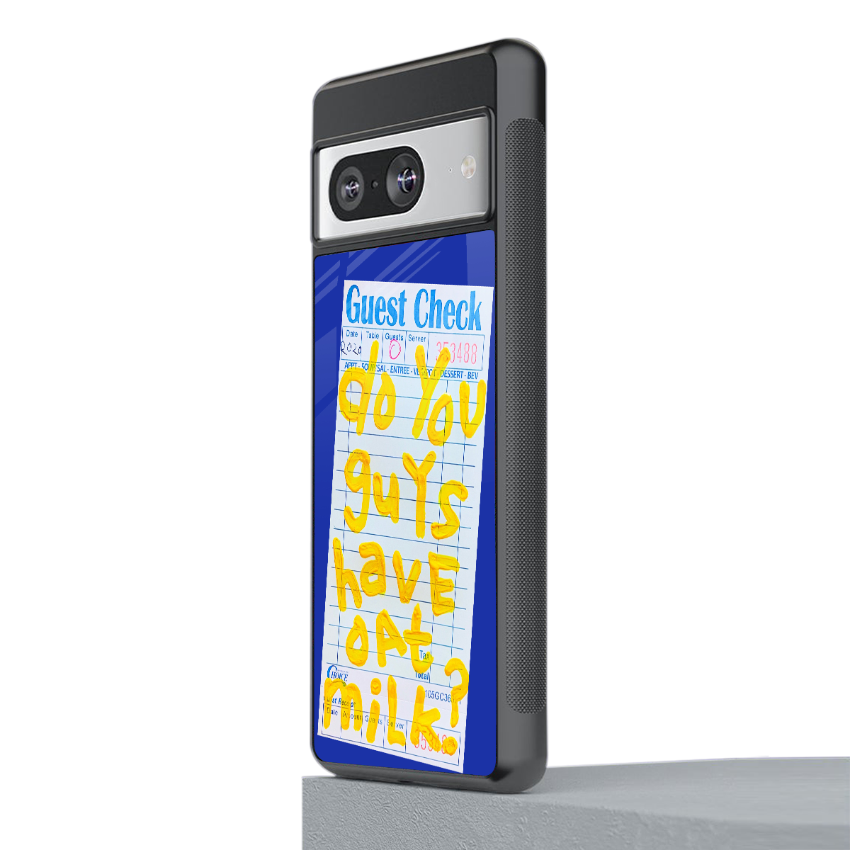 oat milk back phone cover | glass case for Google Pixel 8