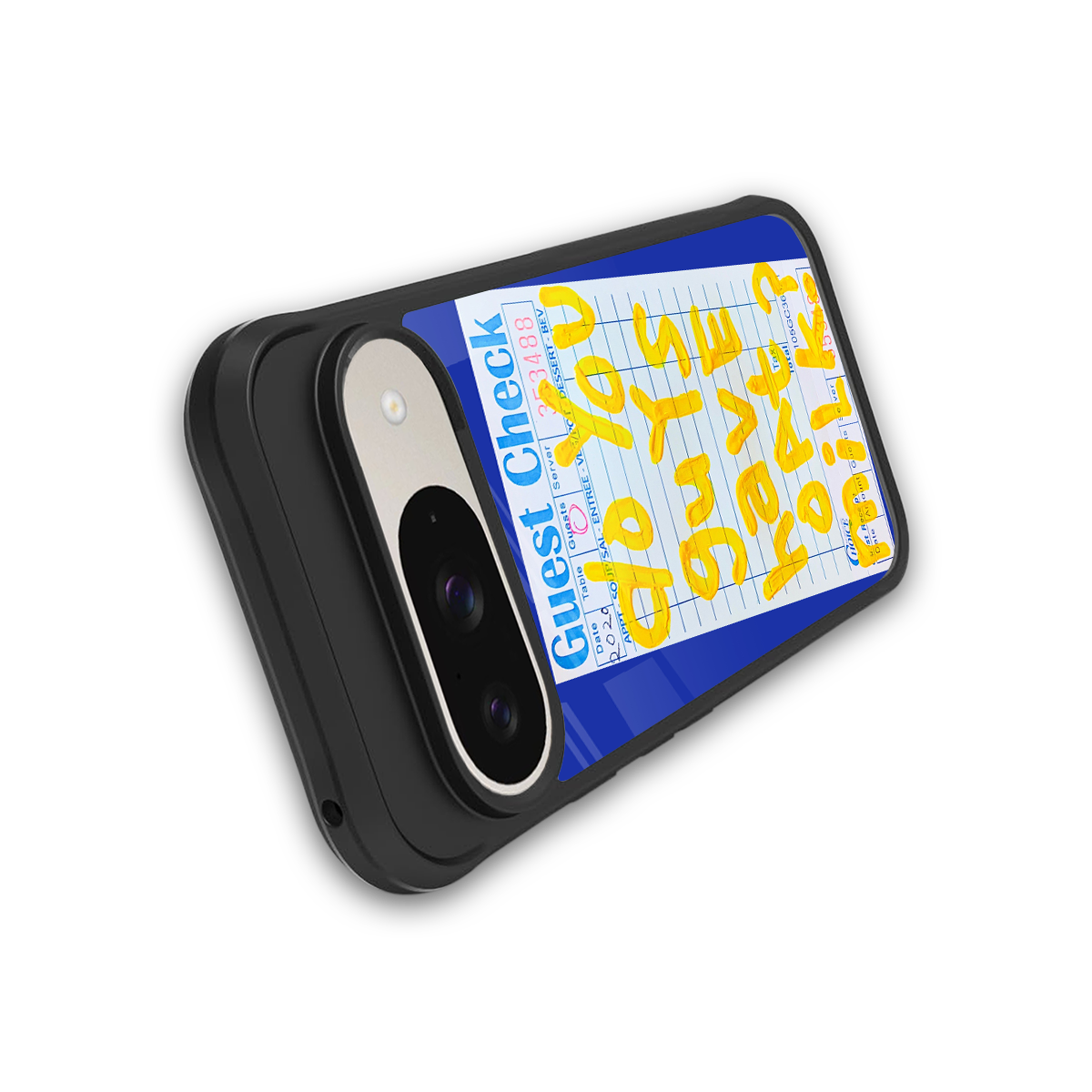 oat milk back phone cover | glass case for google pixel 9