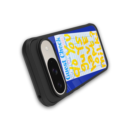 oat milk back phone cover | glass case for google pixel 9