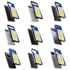 Durable Glass Back Mobile Case for iPhone, Samsung, OnePlus, Google Pixel, Redmi, Vivo, Oppo