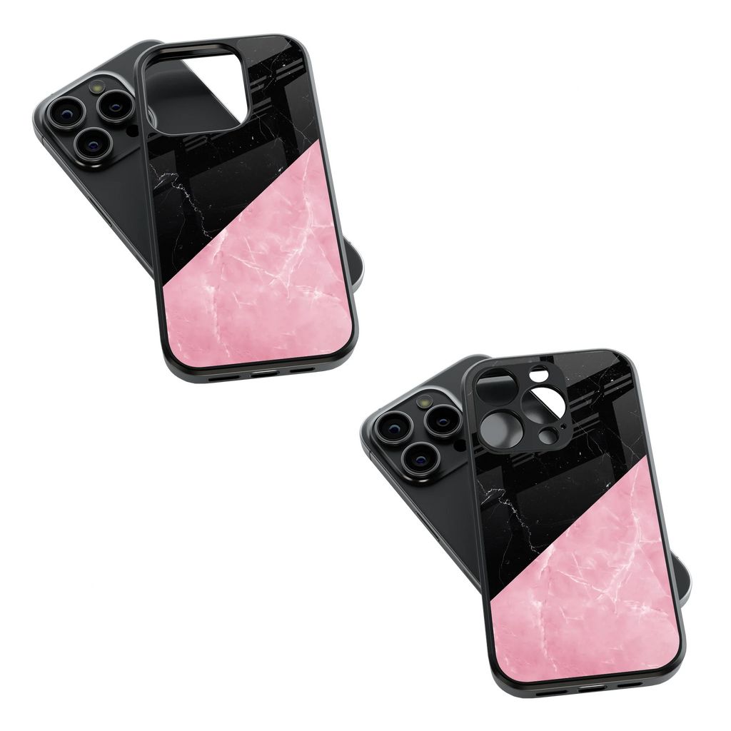 Trendy Glass Back Mobile Case for iPhone, Samsung, Redmi, OnePlus, Google Pixel, Motorola