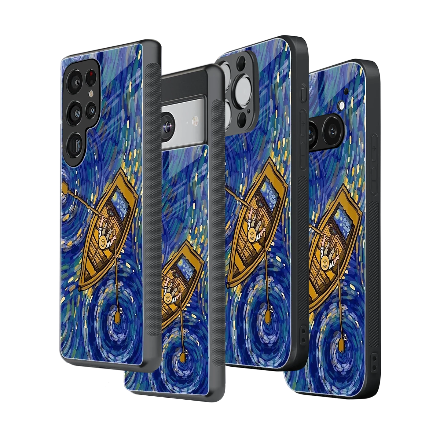 Stylish Glass Back Case for All Smartphones iPhone, Samsung, OnePlus, Pixel, Redmi, Oppo, Vivo, Motorola