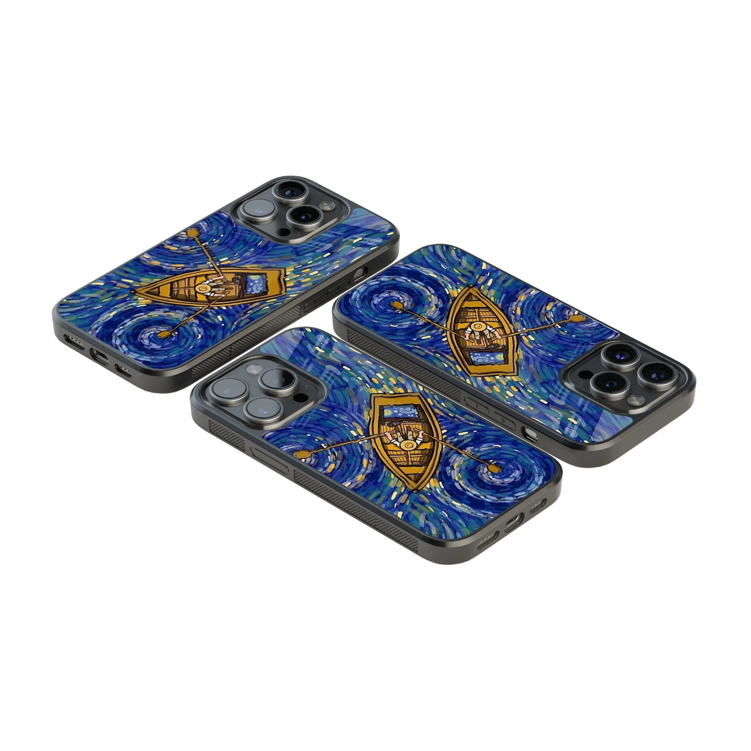 Luxury Glass Back Mobile Cover for iPhone, Samsung Galaxy, OnePlus, Pixel, Redmi & More