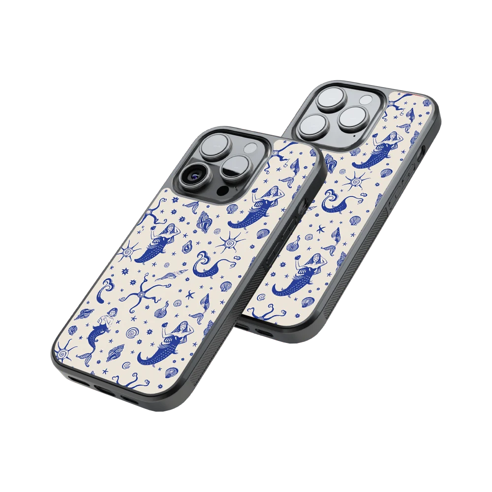 Protective Glass Back Phone Case Compatible with iPhone, Samsung, OnePlus, Pixel & More