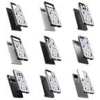 Durable Glass Back Mobile Case for iPhone, Samsung, OnePlus, Google Pixel, Redmi, Vivo, Oppo