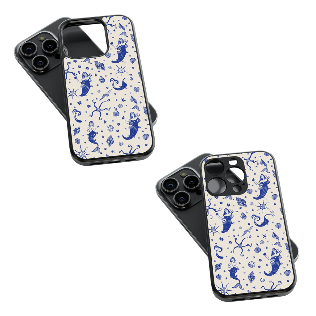 Trendy Glass Back Mobile Case for iPhone, Samsung, Redmi, OnePlus, Google Pixel, Motorola