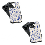 Trendy Glass Back Mobile Case for iPhone, Samsung, Redmi, OnePlus, Google Pixel, Motorola