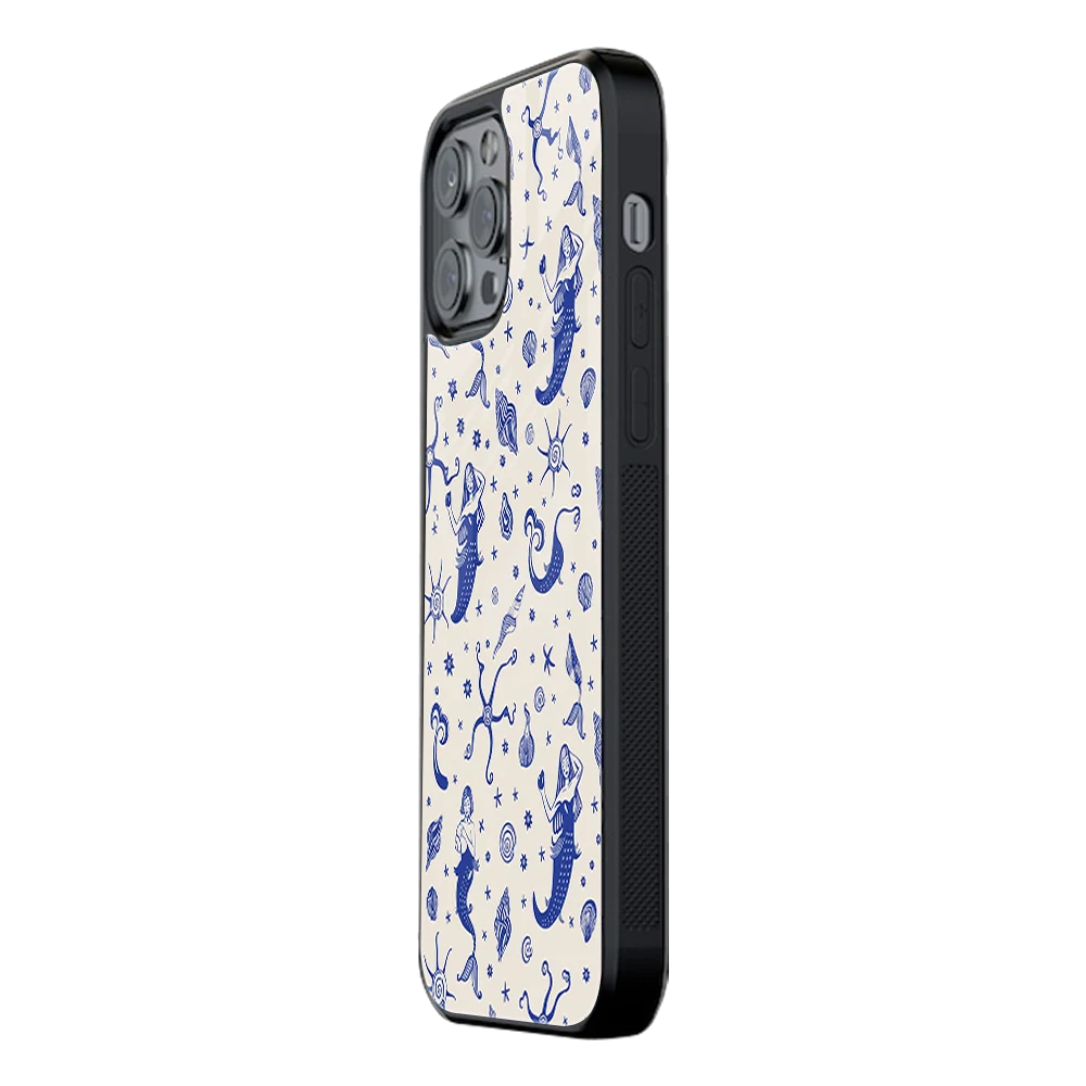 Slim Glass Back Phone Case for Multiple Brands iPhone, Samsung, Redmi, OnePlus, Oppo, Vivo