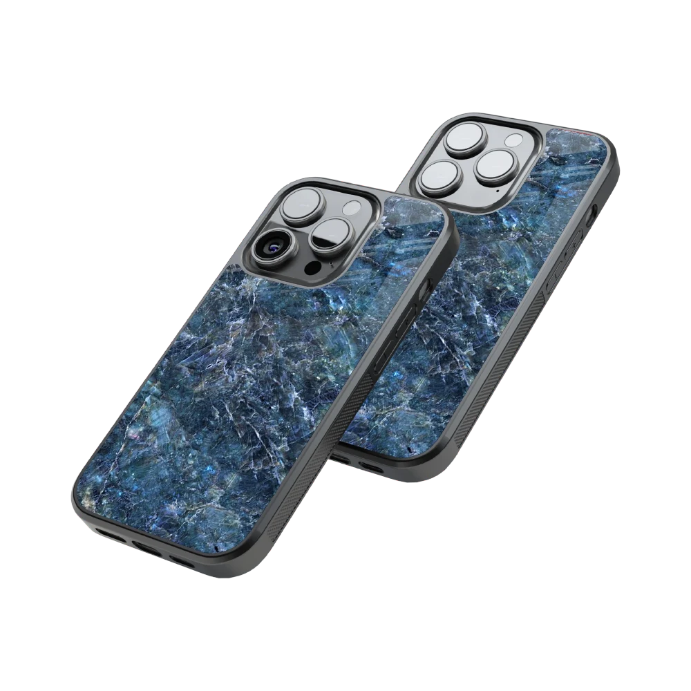 Protective Glass Back Phone Case Compatible with iPhone, Samsung, OnePlus, Pixel & More