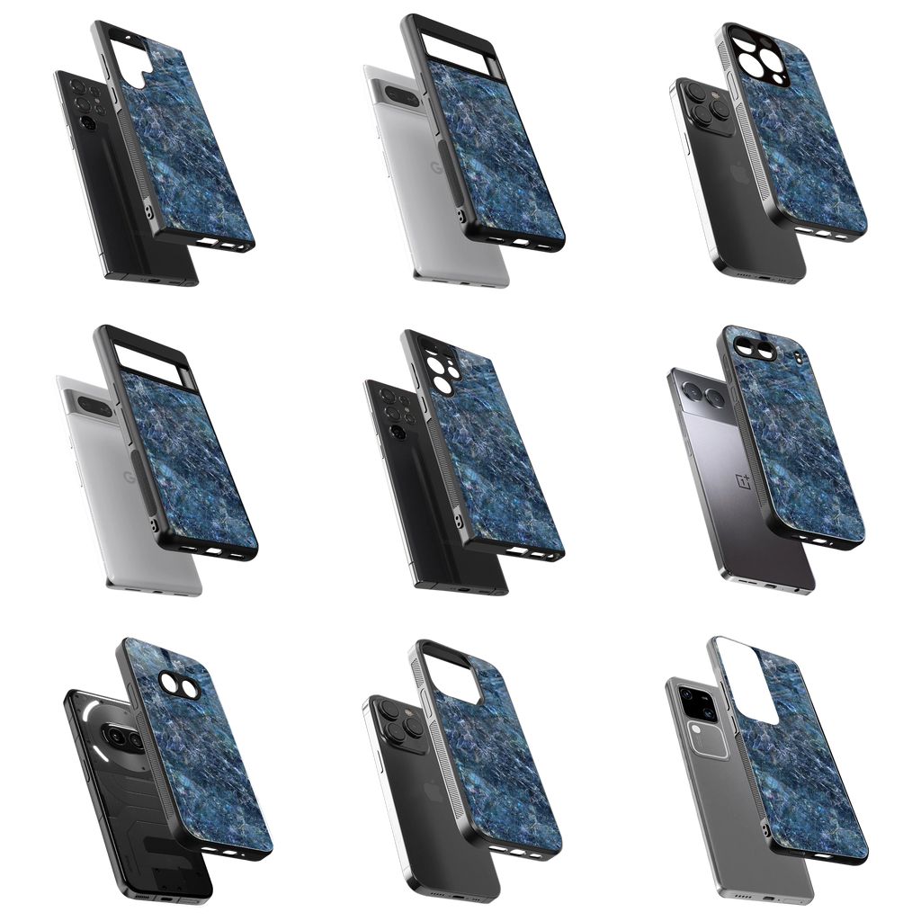 Durable Glass Back Mobile Case for iPhone, Samsung, OnePlus, Google Pixel, Redmi, Vivo, Oppo