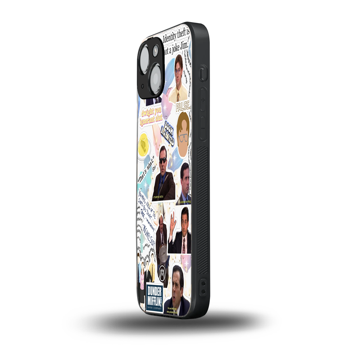 office mix back phone cover | glass case for iphone 13 mini