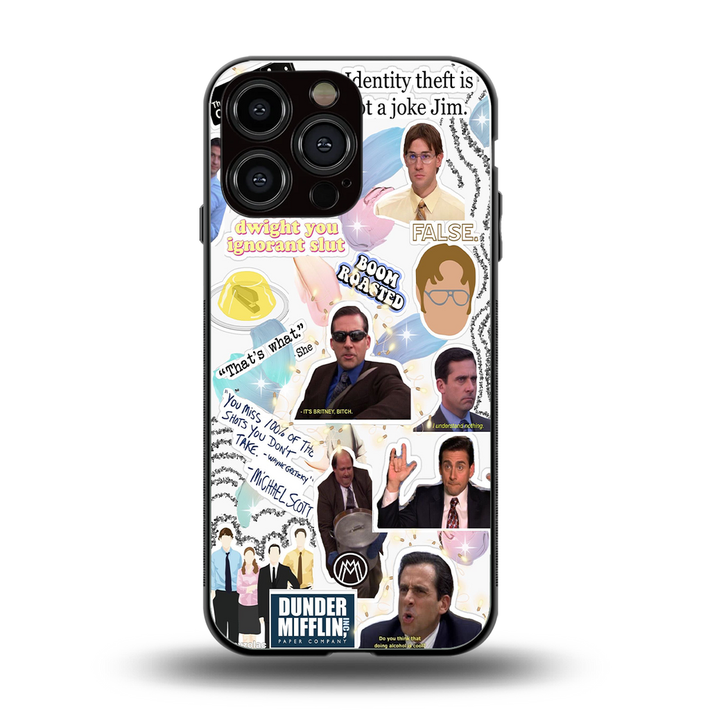 office mix back phone cover | glass case for iphone 13 pro max