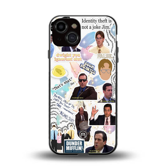office mix back phone cover | glass case for iphone 13