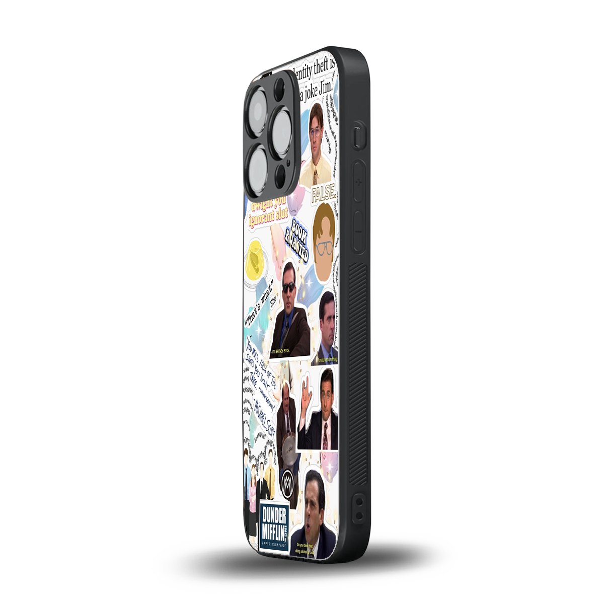 office mix back phone cover | glass case for iphone 15 pro