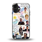 office mix back phone cover | glass case for iphone 16 plus
