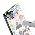 office mix back phone cover | glass case for iphone 16e