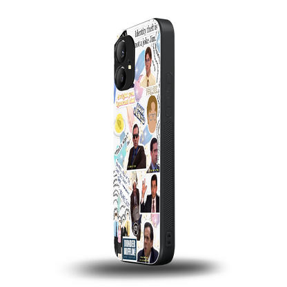 office mix back phone cover | glass case for nothing phone 1