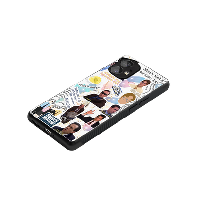 office mix back phone cover | glass case for nothing phone 1