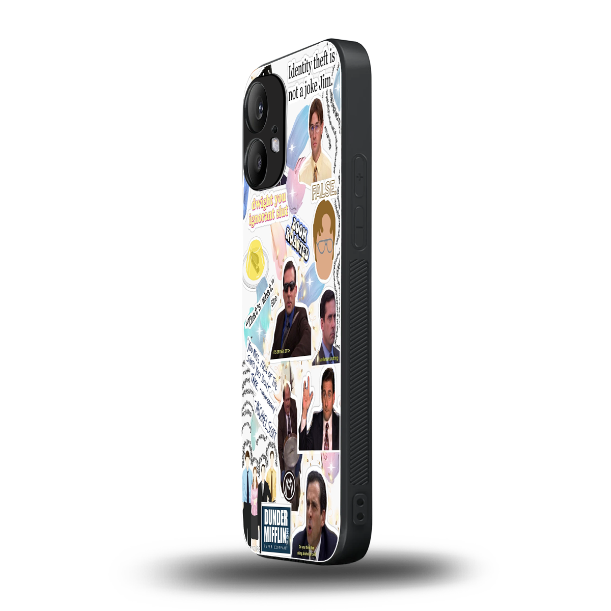 office mix back phone cover | glass case for nothing phone 2