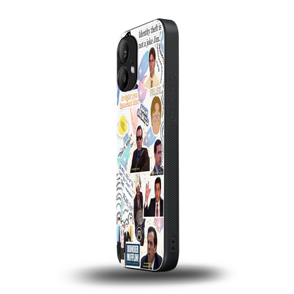 office mix back phone cover | glass case for nothing phone 2