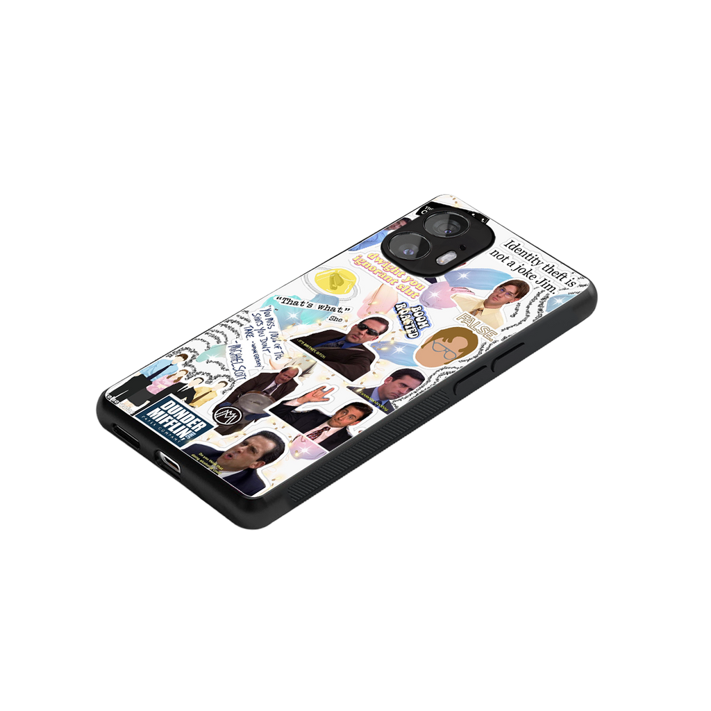 office mix back phone cover | glass case for nothing phone 2