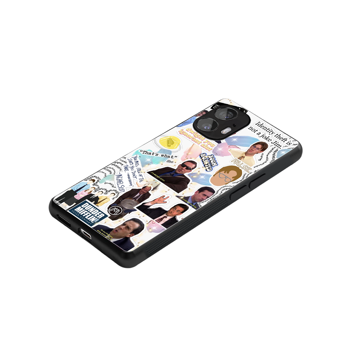 office mix back phone cover | glass case for nothing phone 2