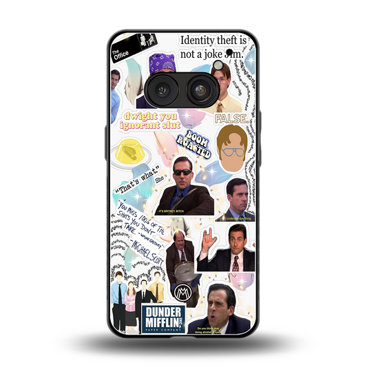 office mix back phone cover | glass case for nothing phone 2a