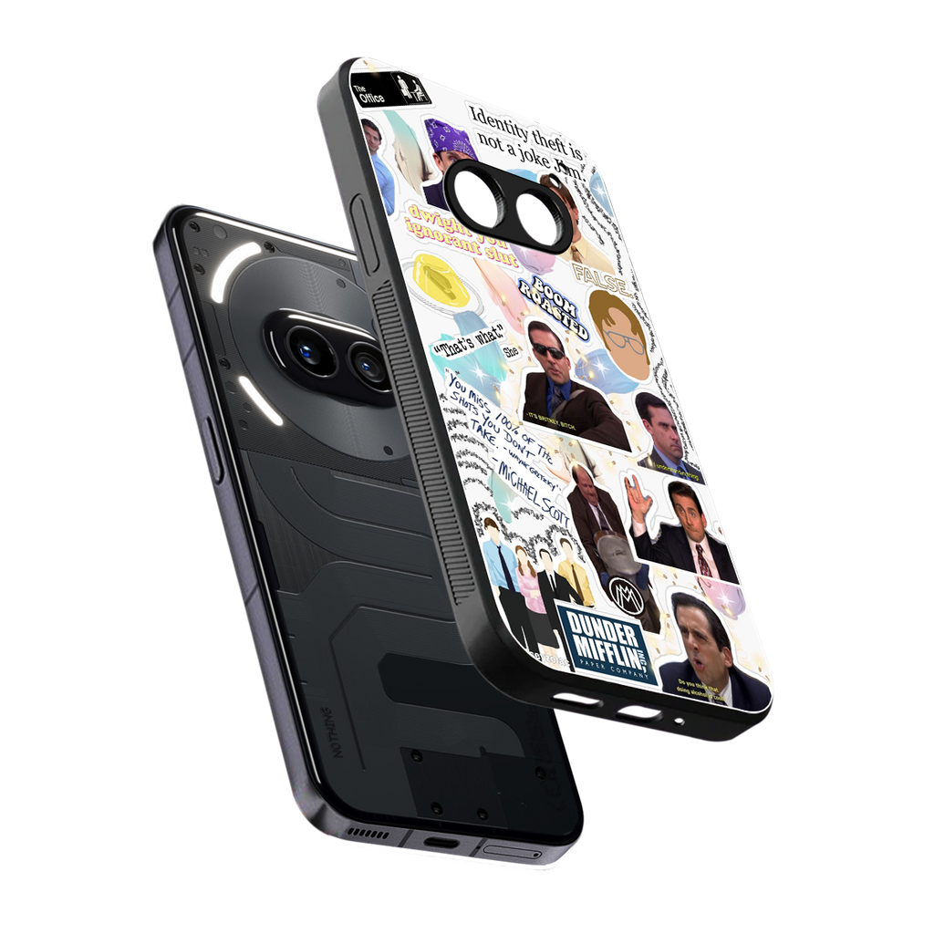 office mix back phone cover | glass case for nothing phone 2a
