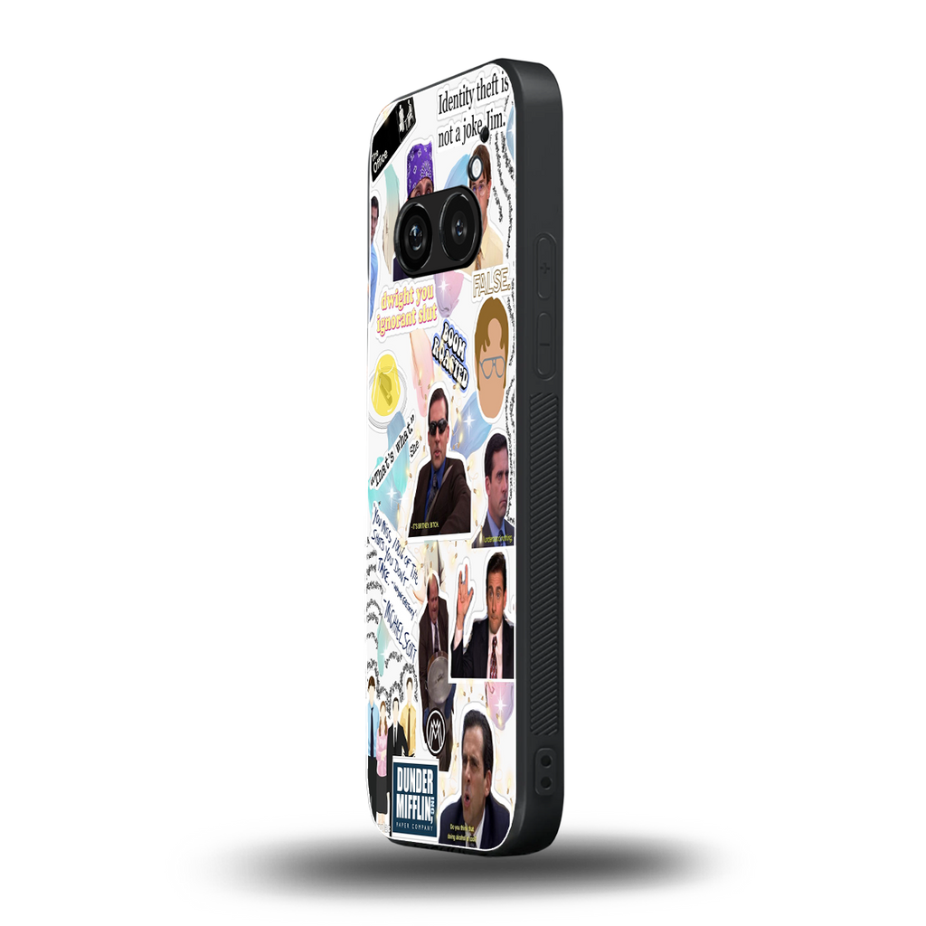 office mix back phone cover | glass case for nothing phone 2a