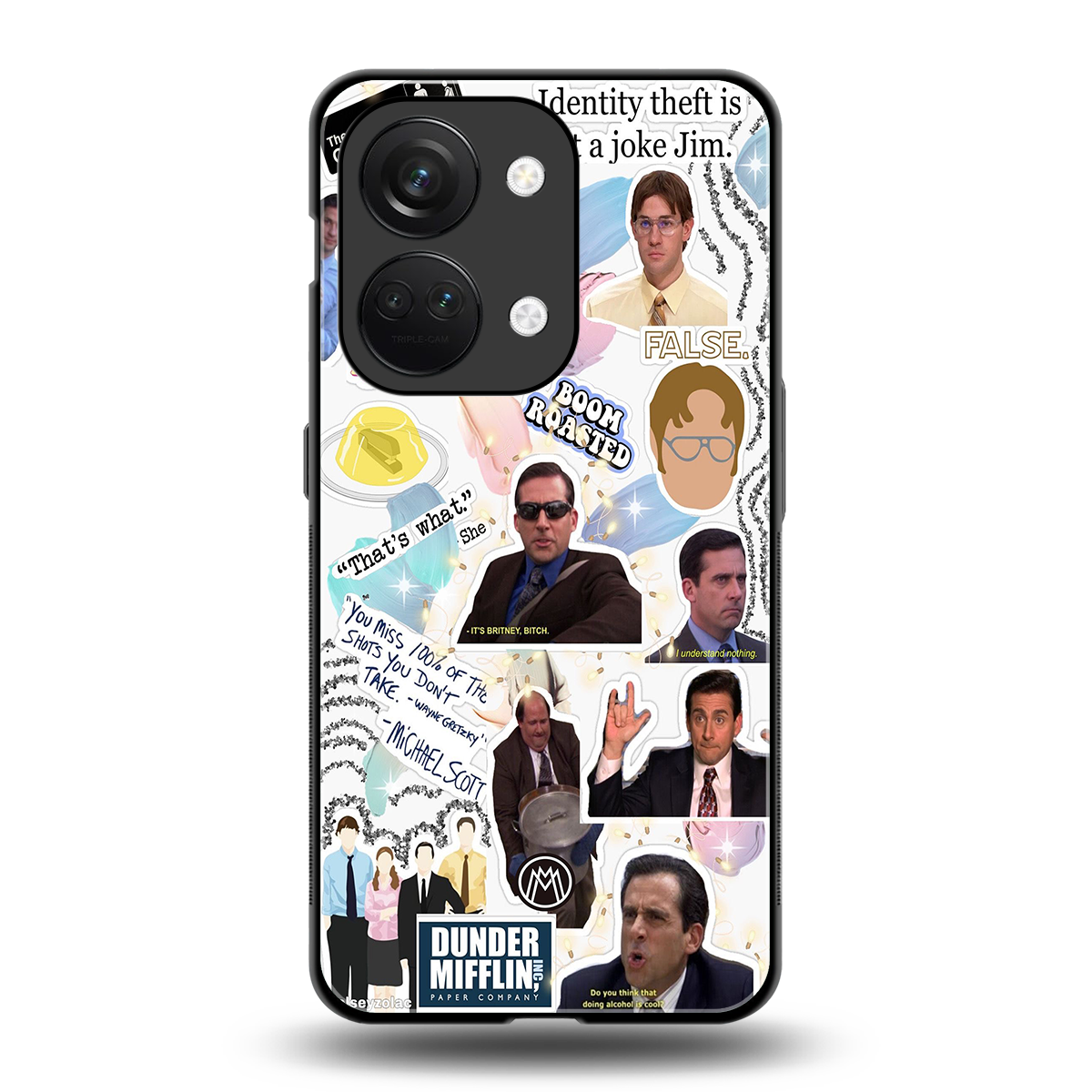 office mix back phone cover | glass case for oneplus nord 3