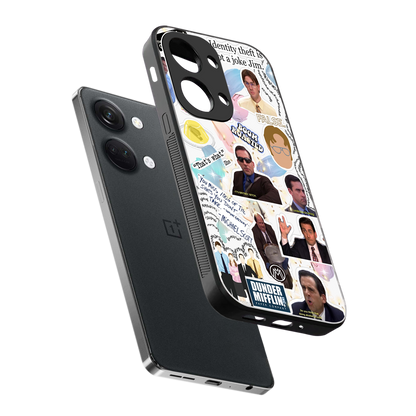office mix back phone cover | glass case for oneplus nord 3