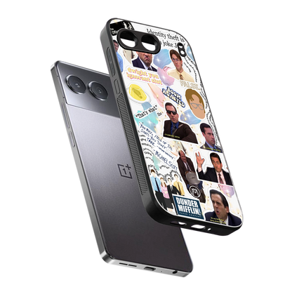 office mix back phone cover | glass case for oneplus nord 4