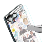 office mix back phone cover | glass case for oneplus nord 4