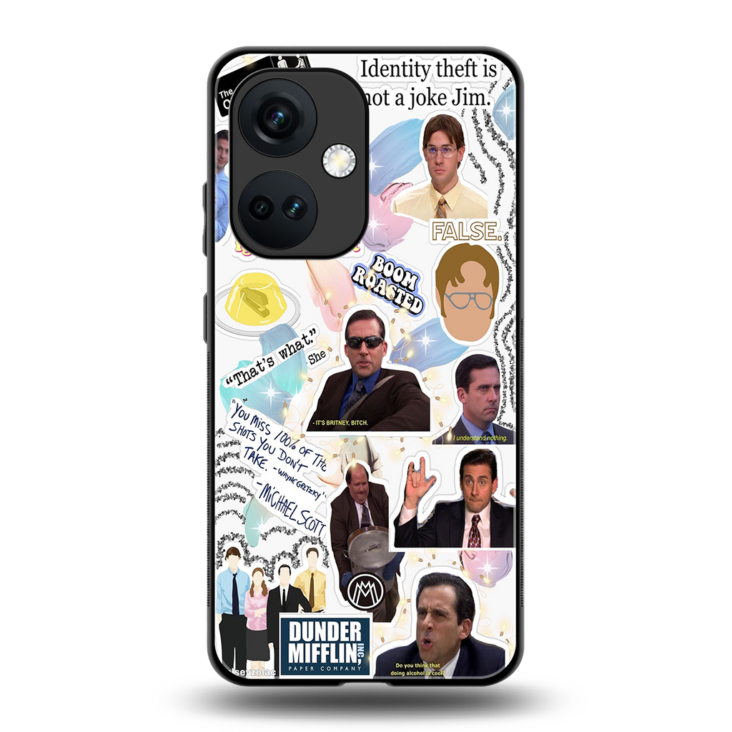 office mix back phone cover | glass case for oneplus nord ce 3
