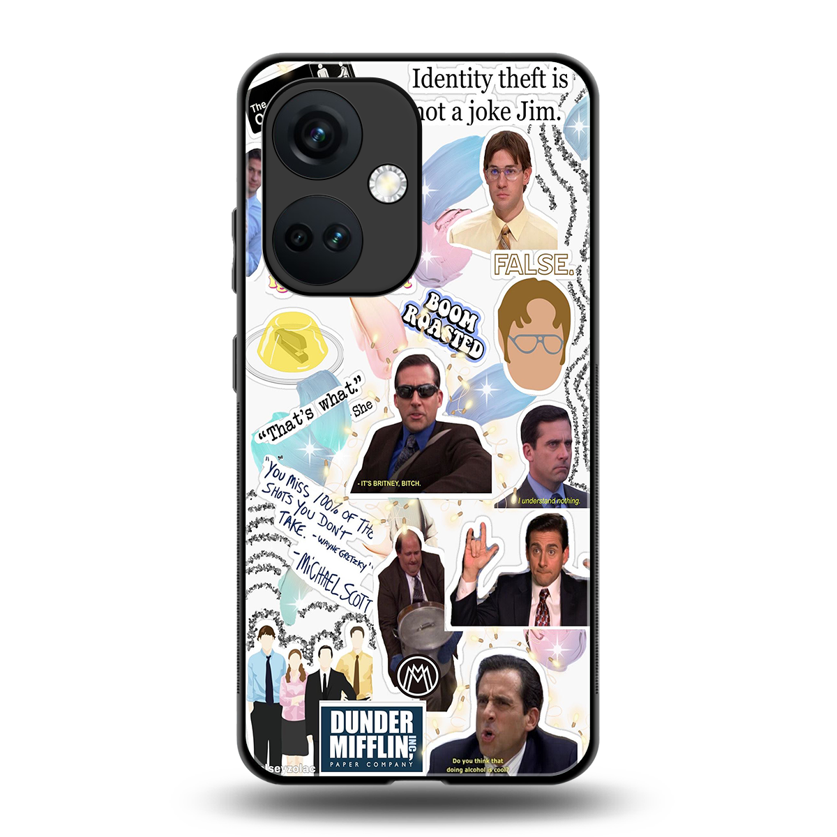office mix back phone cover | glass case for oneplus nord ce 3