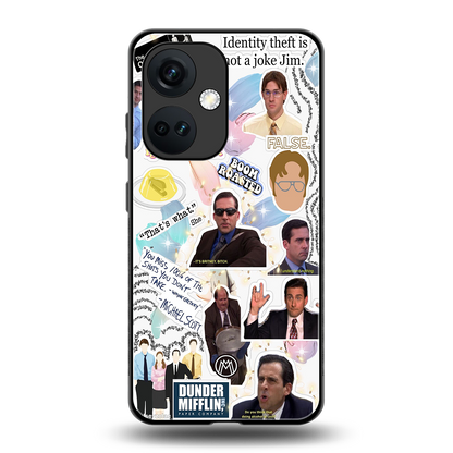 office mix back phone cover | glass case for oneplus nord ce 3