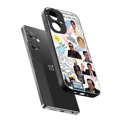 office mix back phone cover | glass case for oneplus nord ce 3