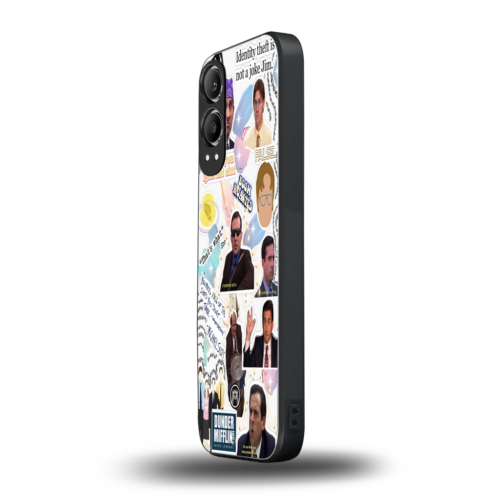 office mix back phone cover | glass case for oneplus nord ce 4 lite