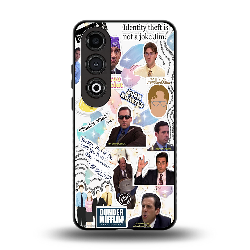 office mix back phone cover | glass case for oneplus nord ce 4