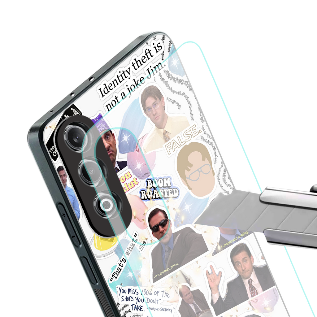 office mix back phone cover | glass case for oneplus nord ce 4