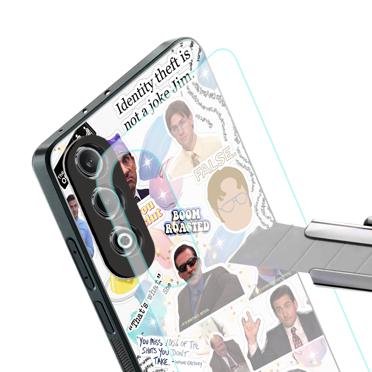 office mix back phone cover | glass case for oneplus nord ce 4