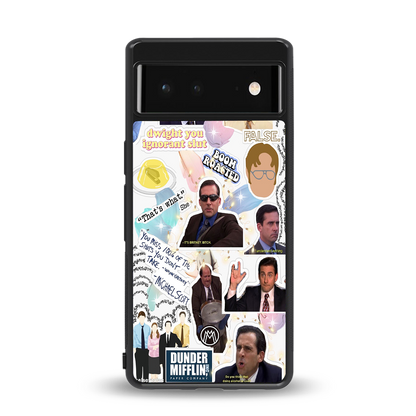 office mix back phone cover | glass case for Google Pixel 6A
