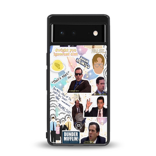 office mix back phone cover | glass case for Google Pixel 6A