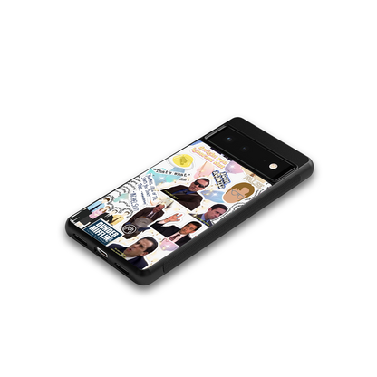 office mix back phone cover | glass case for Google Pixel 6A