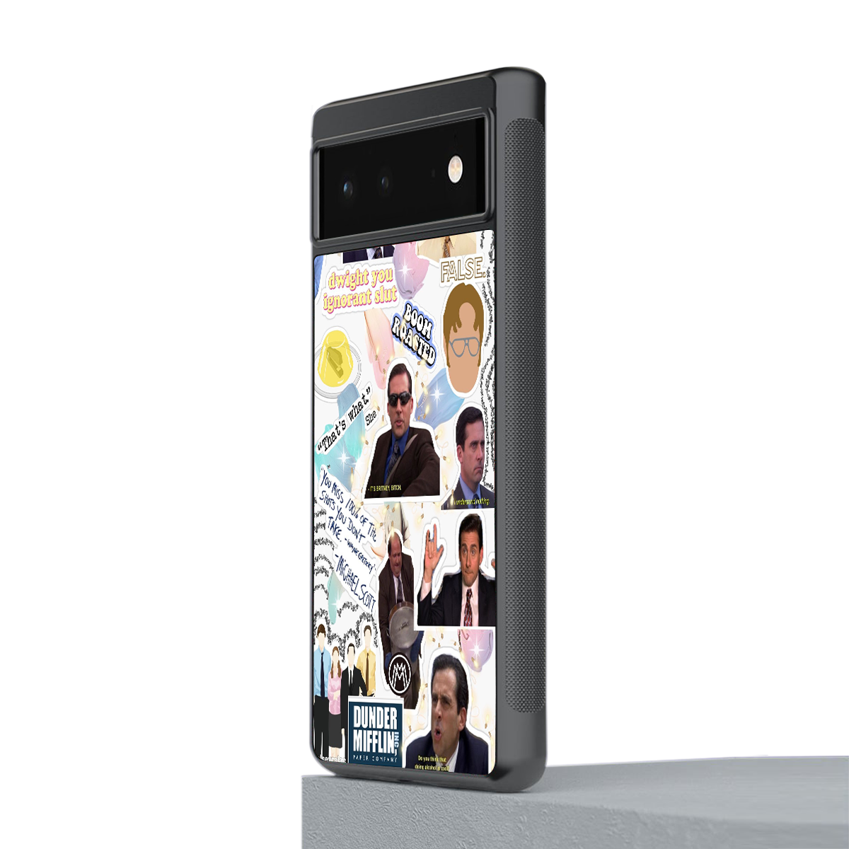 office mix back phone cover | glass case for Google Pixel 6A