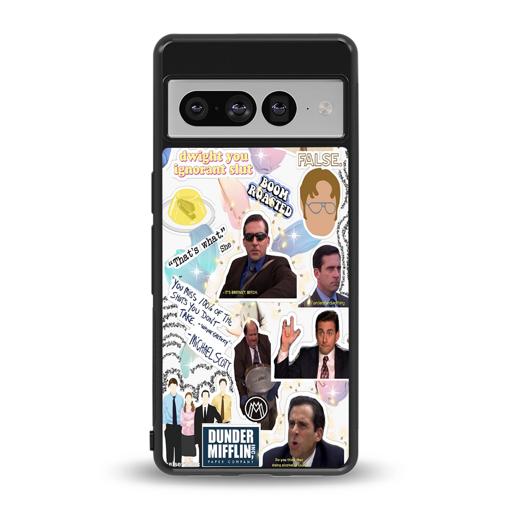 office mix back phone cover | glass case for google pixel 7 pro