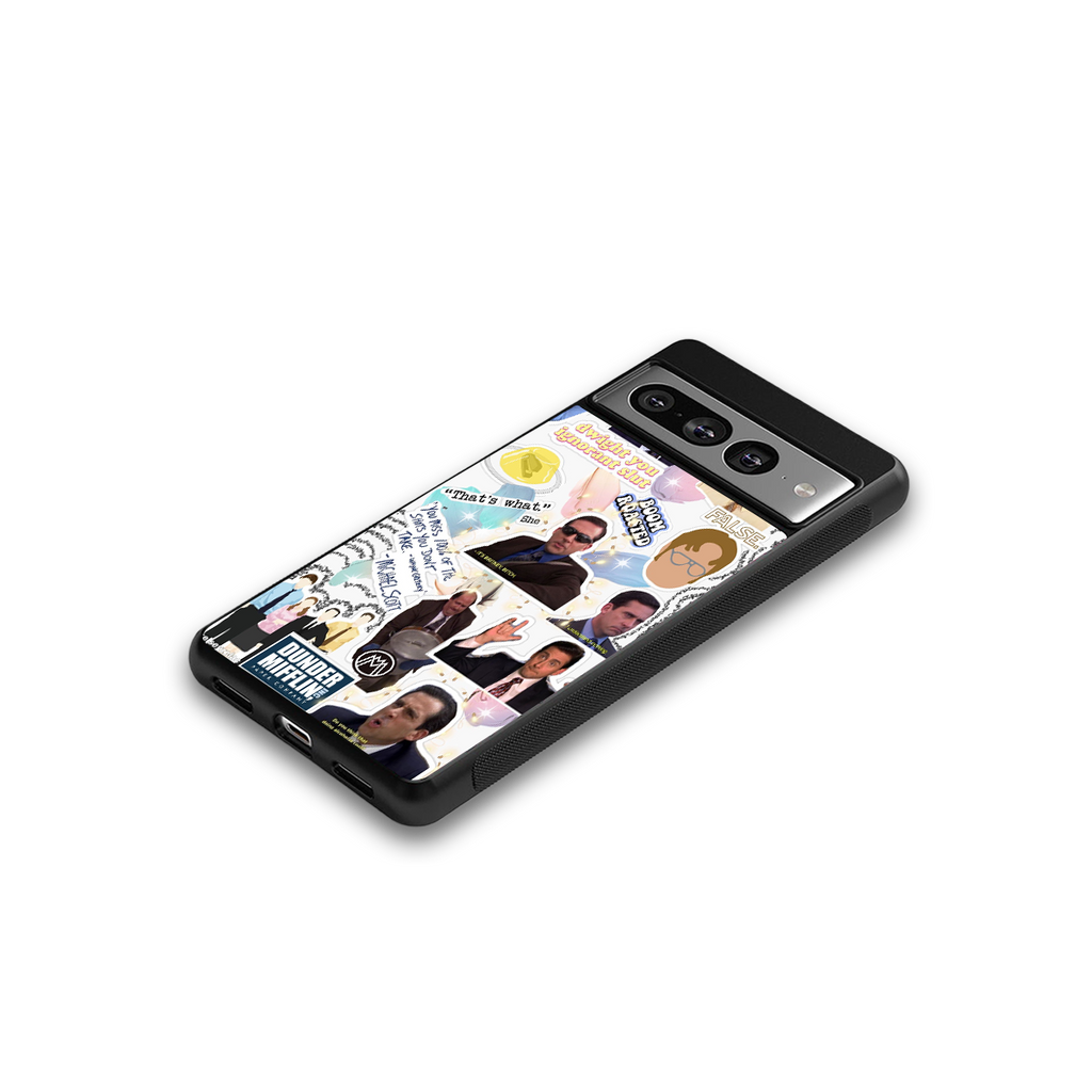 office mix back phone cover | glass case for google pixel 7 pro